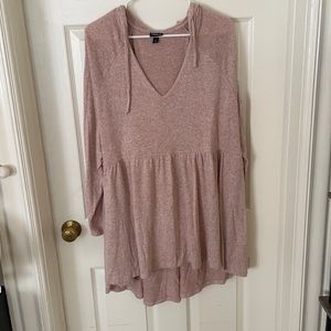 Torrid babydoll hooded sweater